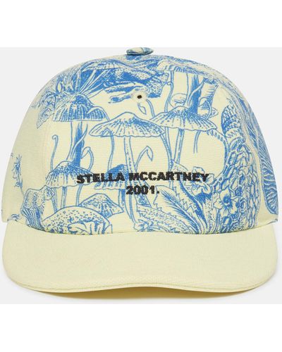 Stella McCartney Mushroom Logo Cap - Blue