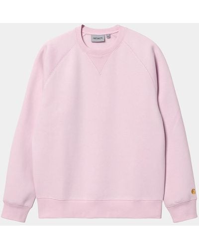 Carhartt Carhartt Wip Chase Sweatshirt - Pink