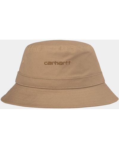 Carhartt Carhartt Wip Script Bucket Hat - Natur