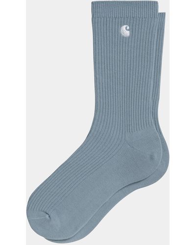 Carhartt Carhartt Wip Madison 2 Pack Socks - Blau