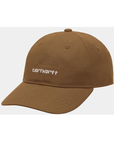 Carhartt Carhartt Wip Canvas Script Cap - Braun