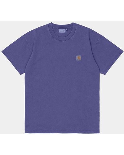 Carhartt Carhartt Wip S/S Nelson T-Shirt - Lila