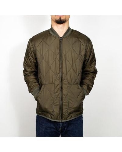 Stussy Quilted Military Jacket - Grün