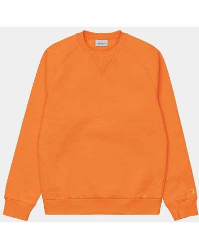 Carhartt Carhartt Wip Chase Sweatshirt - Orange