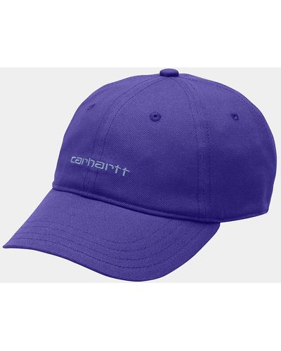 Carhartt Carhartt Wip Canvas Script Cap - Lila