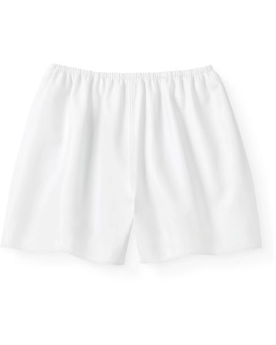 St. John Leather Short - White