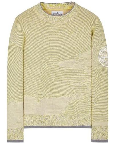 Stone Island Sweater Cotton, Polyamide - Green