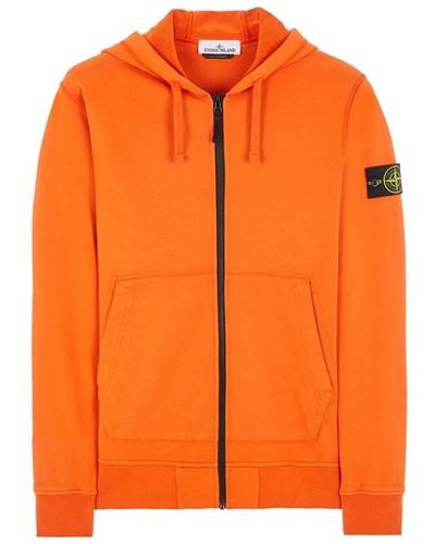 Stone Island Sweatshirt coton - Orange