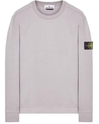 Stone Island Sweatshirt Cotton - Gray