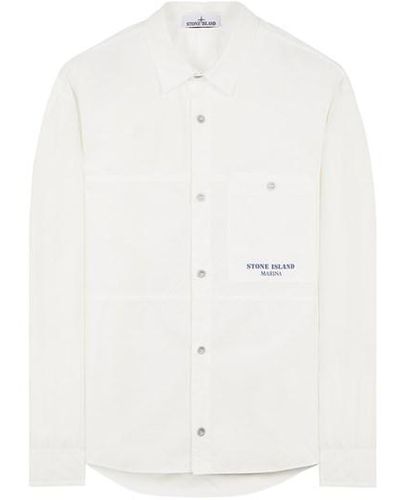Stone Island Shirts Cotton - White