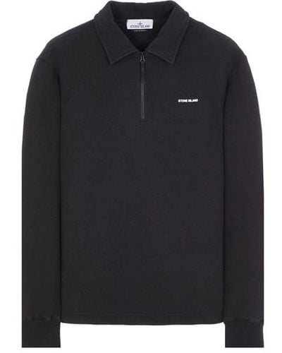 Stone Island Sweatshirt Cotton - Black