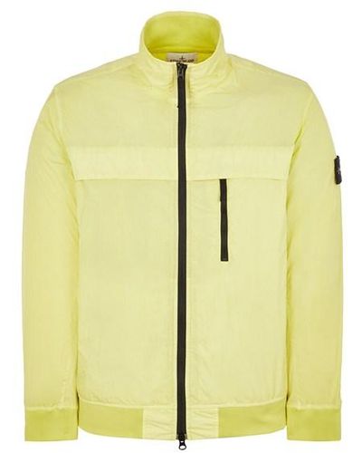 Stone Island Lightweight Jacket Polyamide - Yellow