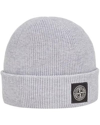 Stone Island Hat Cotton - Grey