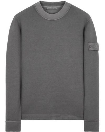 Stone Island Sweatshirt Wool, Cotton, Polyamide - Grey