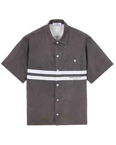 Stone Island Shirts Cotton - Grey