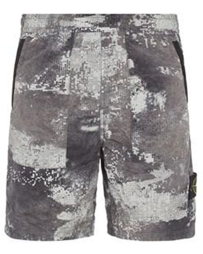 Stone Island Bermuda Shorts Polyamide - Grey