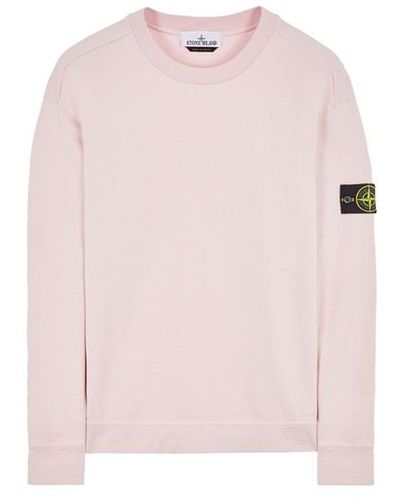 Stone Island Sweatshirt baumwolle - Pink