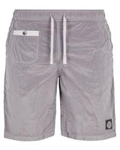 Stone Island Beach Shorts Polyamide - Grey