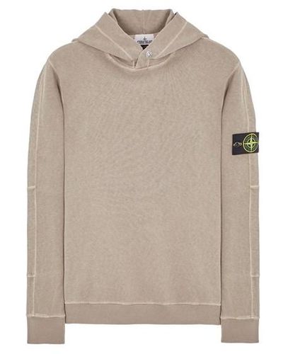 Stone Island Sweatshirt coton - Neutre