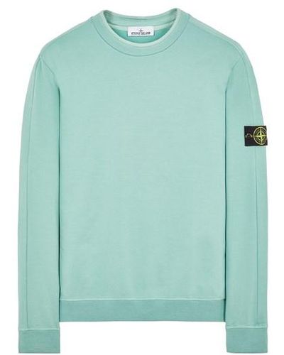 Stone Island Sweatshirt Cotton, Elastane - Green