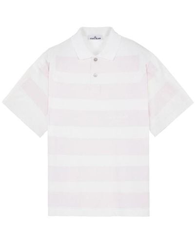 Stone Island Polo Shirt Cotton - White