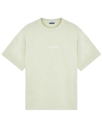 Stone Island Short Sleeve T-shirt Cotton - White