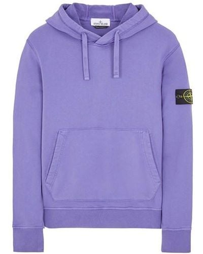 Stone Island Sweatshirt coton - Violet