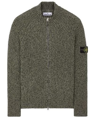 Stone Island Sweater baumwolle - Grün