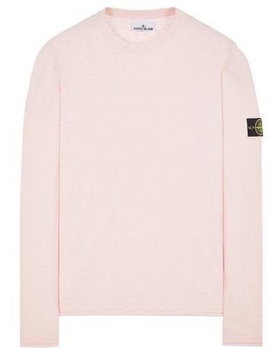 Stone Island Sweater Cotton, Polyamide - Pink