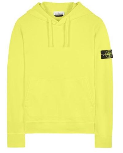 Stone Island Sweatshirt Cotton - Yellow