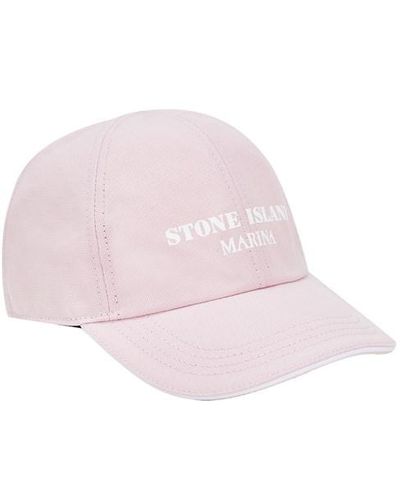 Stone Island Cap Cotton - Pink