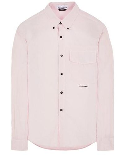 Stone Island Shirts Cotton - Pink