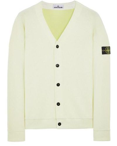 Stone Island Sweatshirt Cotton, Polyamide - White