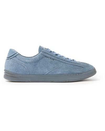 Stone Island Shoe. Leather - Blue