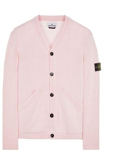 Stone Island Sweater Cotton - Pink