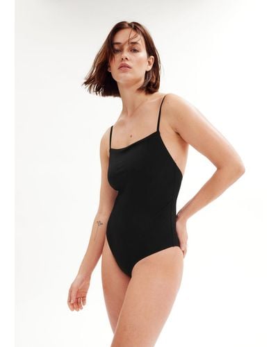 & Other Stories Strappy Swimsuit - Black