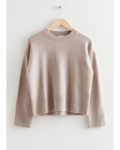& Other Stories Relaxed Knit Sweater - Multicolor