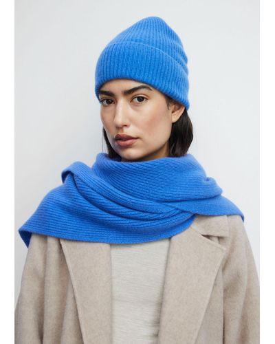 & Other Stories Cashmere Beanie - Blue