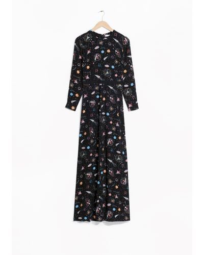 & Other Stories Galaxy Maxi Dress - Multicolour