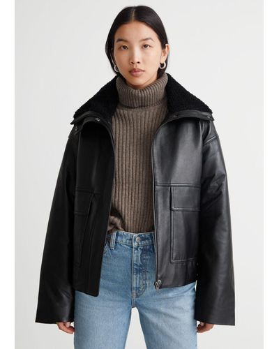 Women's & Other Stories Leather jackets from $379 | Lyst