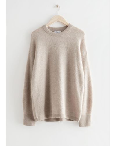 & Other Stories Oversized Knit Sweater - Multicolor