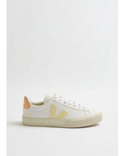 & Other Stories Veja Campo Leather Sneakers - White