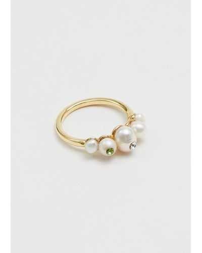 & Other Stories Fresh Water Pearl Ring - White