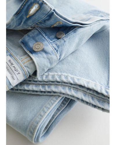 & Other Stories Straight Jeans - Blue