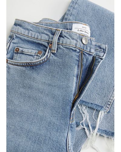 & Other Stories Slim Jeans - Blue