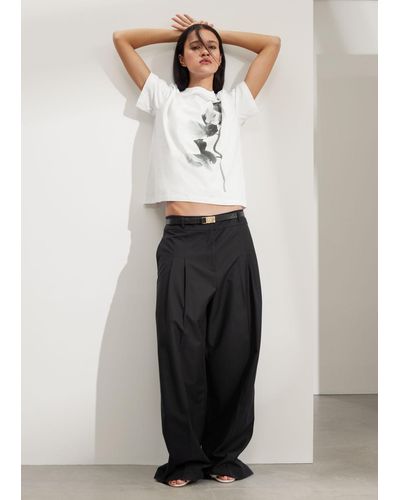 & Other Stories Relaxed T-shirt - White