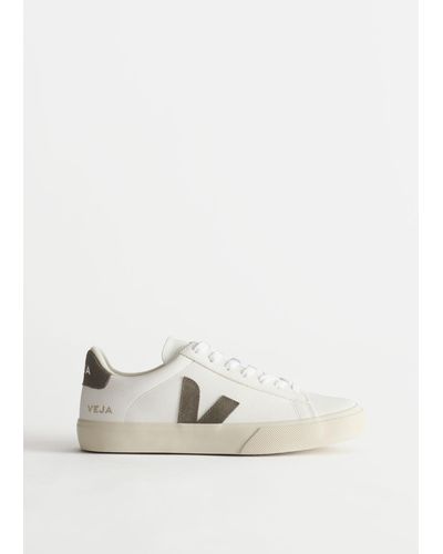 & Other Stories Veja Campo Leather Sneakers - Green