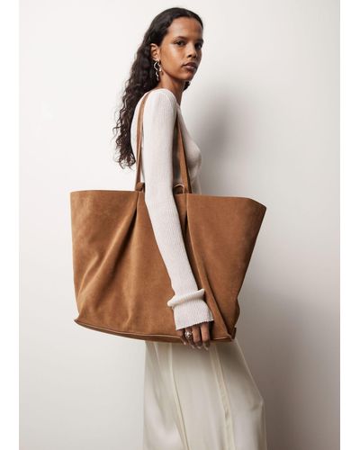 & Other Stories Large Tote Bag - Natural