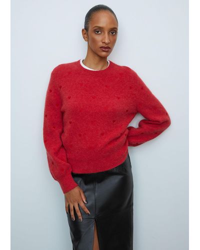 & Other Stories Knitted Sweater - Red