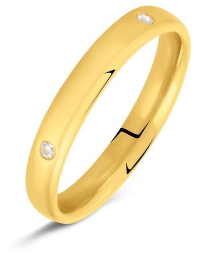 Fede Fermanello 1.95 mm Oro Giallo di Stroili in Metallizzato Lyst